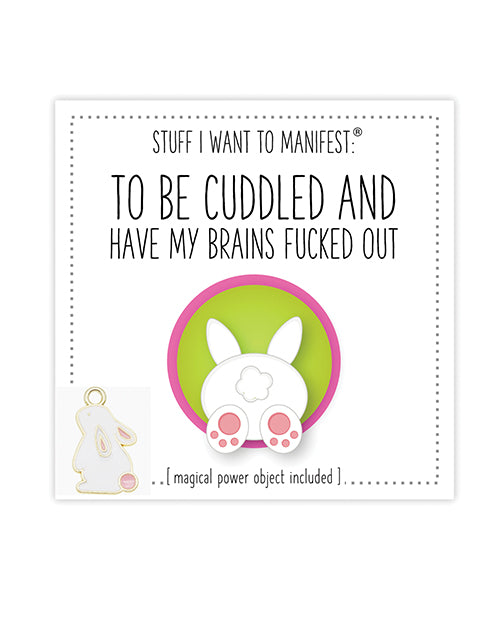 Charger l'image dans la visionneuse de la galerie, Warm Human To Be Cuddled + Have My Brains Fucked Out Mini Card & Charm