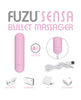 Carica l'immagine nel visualizzatore Galleria, Fuzu Sensa Activated Rechargeable Bullet Massager - Pastel Pink