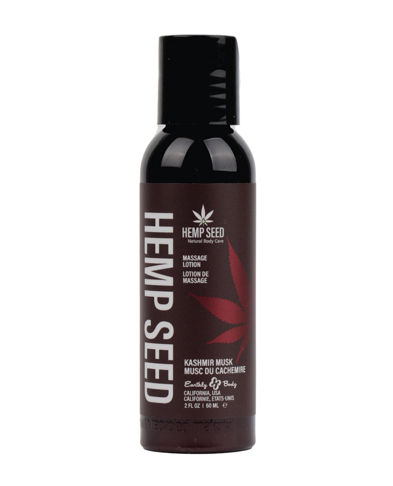 Ladda bilden i Galleri Viewer, Earthly Body Hemp Seed Massage Lotion - 2 oz Kashmir Musk