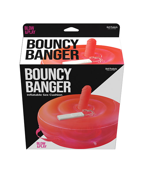 Cargue la imagen en el visor de la galería, Bouncy Banger Inflatable Cushion w/Vibrating Dildo