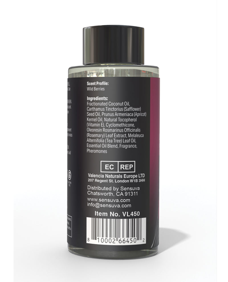 Bild in den Galerie-Viewer laden, Sensuva Me & You Massage Oil - 2 oz Berry Flirty