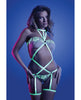 Load image into Gallery viewer, Glow Night Vision Glow in the Dark Gartered Teddy M/L