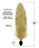 Load image into Gallery viewer, Foxy Fox Tail Silicone Butt Plug - Gold