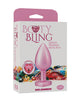 Cargue la imagen en el visor de la galería, Booty Bling Jeweled Metal Butt Plug Large Pink Crystal