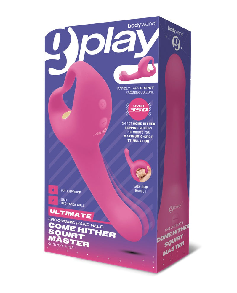 Carregue a imagem no visualizador da Galeria, Bodywand G Play Come Hither Squirt Master Pink G Spot Stimulator