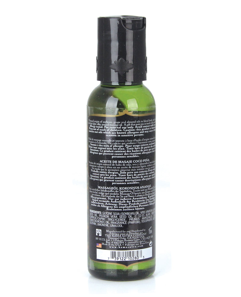 Charger l'image dans la visionneuse de la galerie, Kama Sutra Naturals Massage Oil - 2 oz Coconut Pineapple