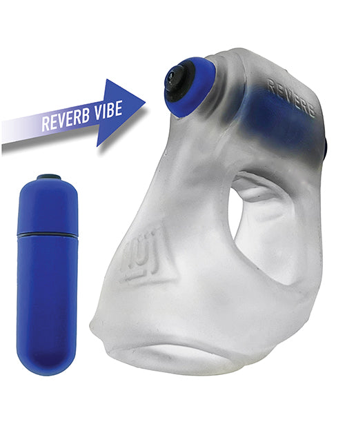 Load image into Gallery viewer, Hunkyjunk Revsling Sling w/Vibe - Clear Ice w/Blue Vibe