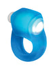 Load image into Gallery viewer, Oxballs Glowdick Cockring w/LED - Blue Ice
