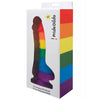Bild in den Galerie-Viewer laden, Pride Dildo w/Balls - Rainbow