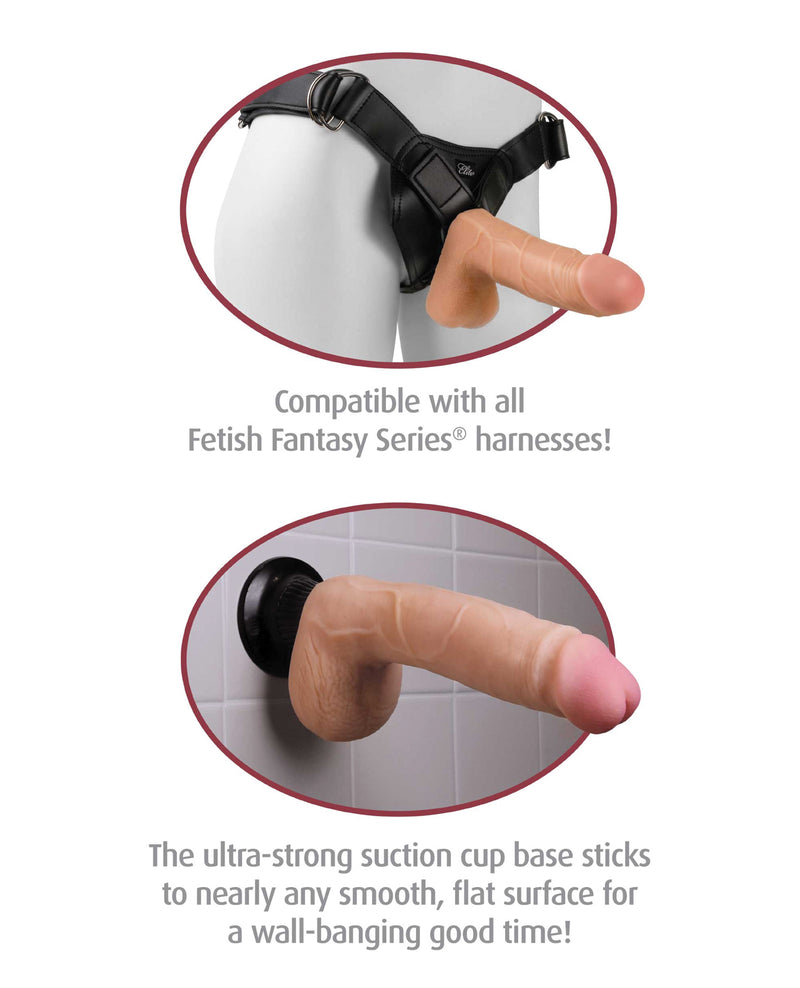 Load image into Gallery viewer, Real Feel Deluxe No. 4 7.5" Vibe Waterproof - Flesh
