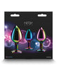 Załaduj obraz do przeglądarki galerii, Rear Assets Rainbow Gem Anal Trainer Kit - Multi Color