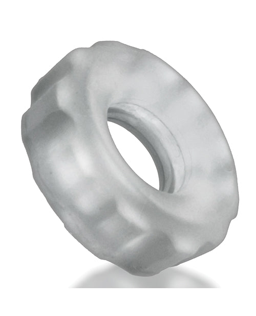Załaduj obraz do przeglądarki galerii, Hunky Junk Super Huj 3 Pack Cockrings - Clear Ice