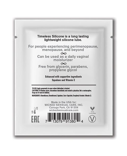 Cargue la imagen en el visor de la galería, Wicked Sensual Care Simply Timeless Silicone Lubricant - .2 oz