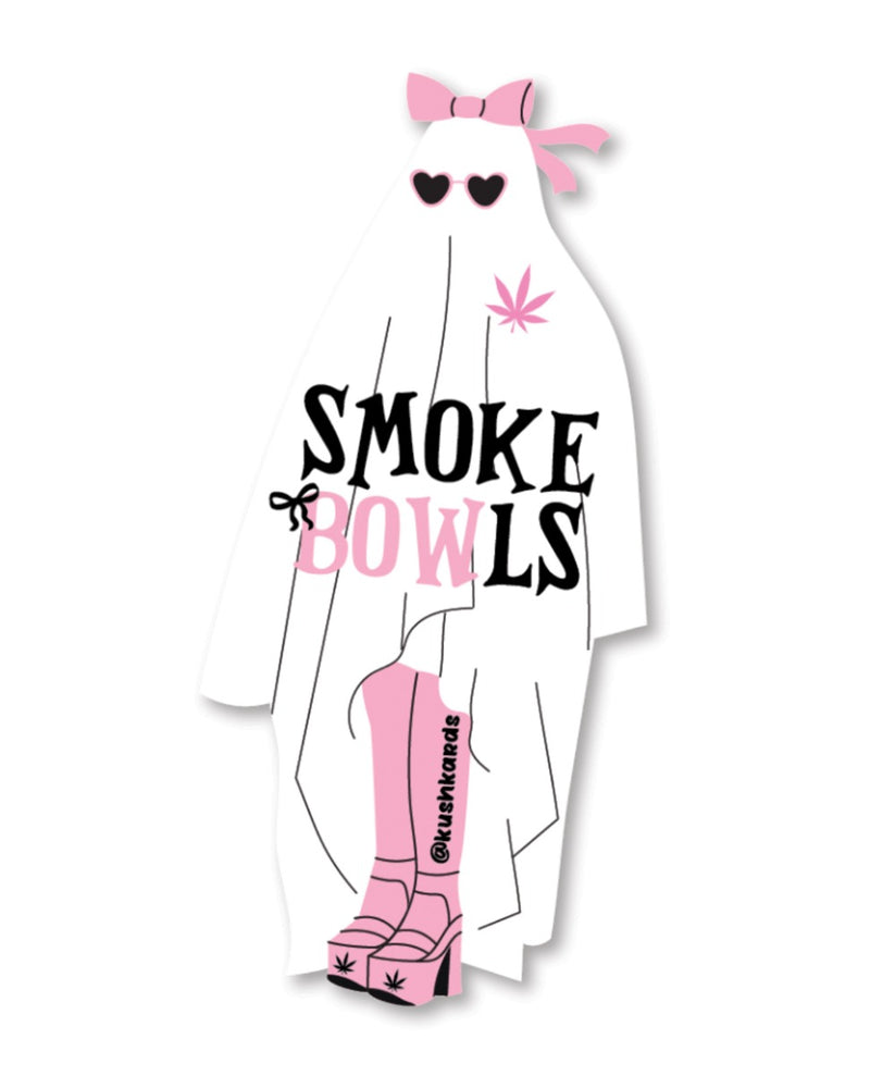 Cargue la imagen en el visor de la galería, Halloween Smoke Bowl Sticker - Pack of 3
