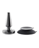 Cargue la imagen en el visor de la galería, Evolved Beginner Vibrating Rechargeable Metal Plug - Black