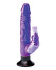 Load image into Gallery viewer, Wall Bangers Deluxe Bunny Waterproof Vibrating Suction Cup Dong Purple