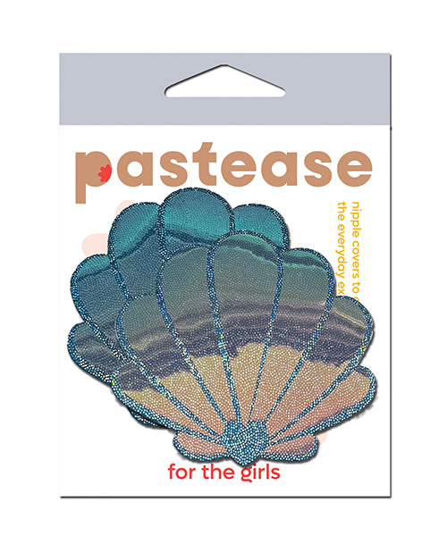 Afbeelding laden in Galerijviewer, Pastease Opalescent Mermaid Shells - Seafoam Blue O/S
