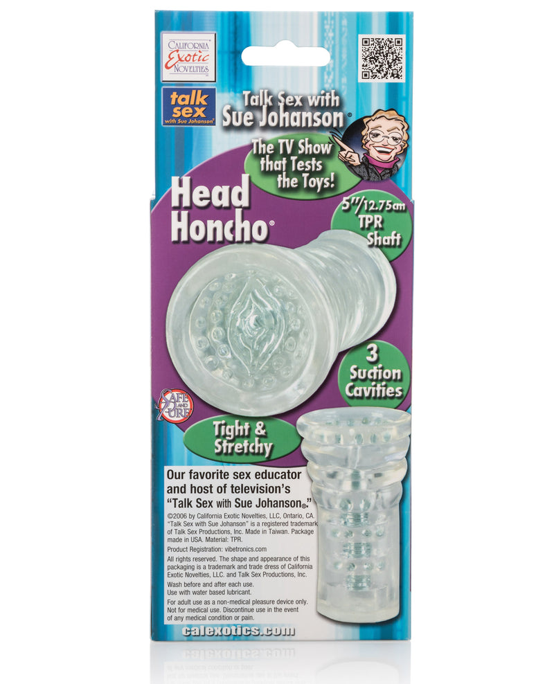 Bild in den Galerie-Viewer laden, Sue Johanson Head Honcho - Clear