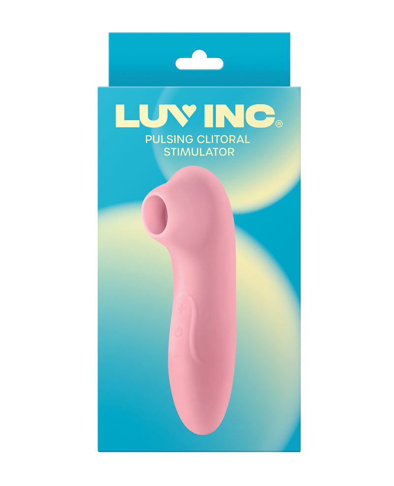 Load image into Gallery viewer, Luv Inc. Pulsing Clitoral Stimulator - Light Pink