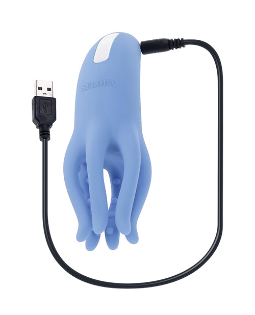 Încărcați imaginea în vizualizatorul Galerie, Selopa Tentacle Tickler Masturbator - Blue