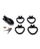 Charger l'image dans la visionneuse de la galerie, Lockmaster 4" Resin Cock Cage - Black