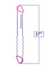 Cargue la imagen en el visor de la galería, Sombras Jelly TPR Gradiente Doble Dong - Azul/Violeta