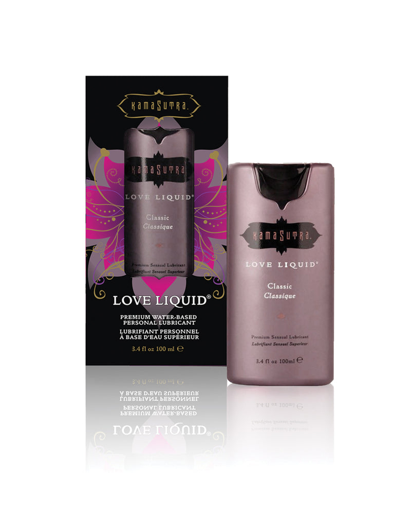 Carica l'immagine nel visualizzatore Galleria, Kama Sutra Lubrificante Classico a Base d'Acqua Love Liquid - 3.4 oz