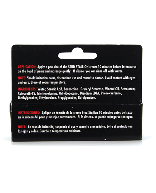 Afbeelding laden in Galerijviewer, Stud Stallion Prolong Cream for Men - .05 oz Tube