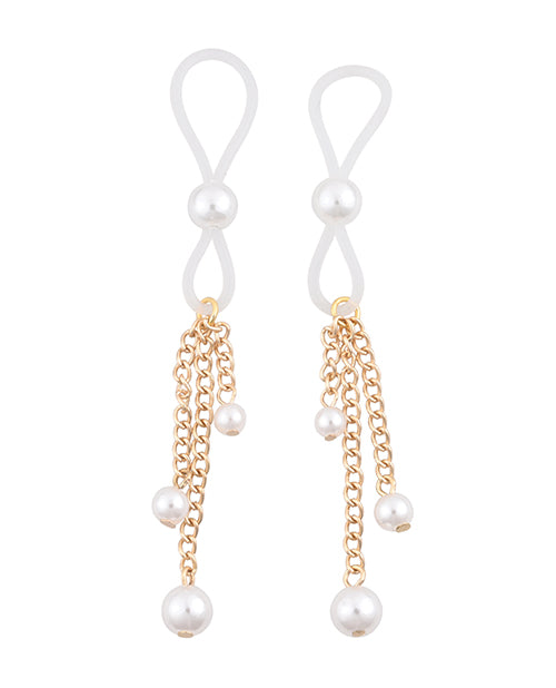 Carica l'immagine nel visualizzatore Galleria, Sex & Mischief Pearl Nipple Ties