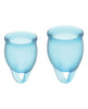 Încărcați imaginea în vizualizatorul Galerie, Satisfyer Feel Confident Menstrual Cup - Light Blue