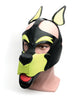 Load image into Gallery viewer, 665 Playful Pup Hood - O/S Black/Yellow
