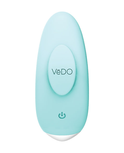 Load image into Gallery viewer, VeDO Niki Rechargeable Panty Vibe - Tease Me Turquoise