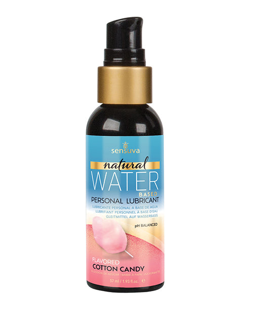 Indlæs billede i gallerifremviser, Sensuva Natural Water Based Personal Lubricant - 2 oz Cotton Candy