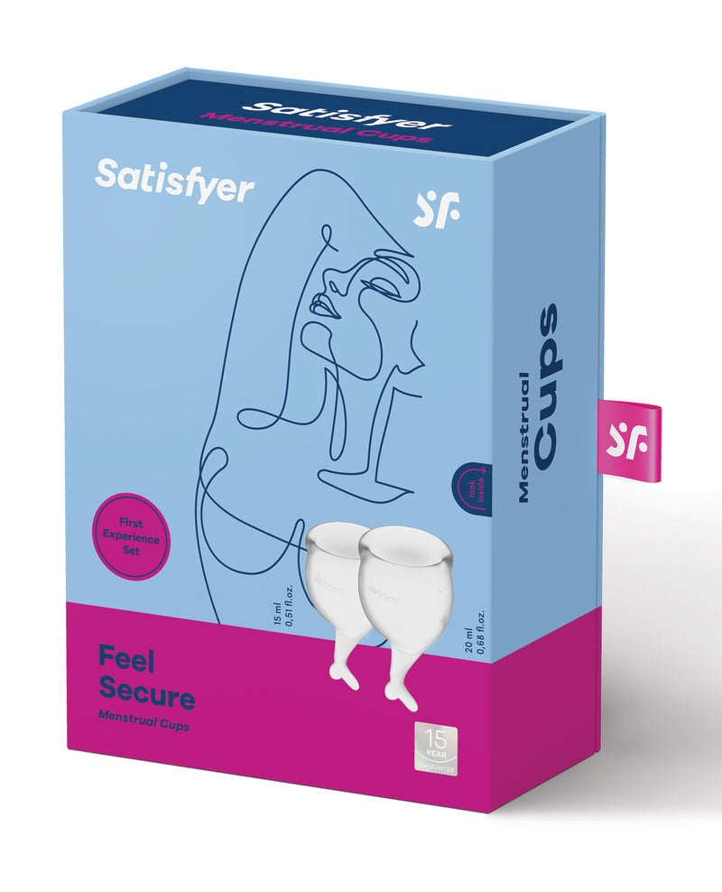 Bild in den Galerie-Viewer laden, Satisfyer Feel Secure Menstrual Cup - Transparent