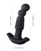 Load image into Gallery viewer, Pineapple Man Vibrating Prostate Massager Black Girthy Bead Neck For Intense Stimulation