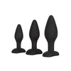 Load image into Gallery viewer, Silicone Anal Exerciser Kit - Black