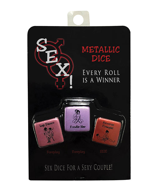 Încărcați imaginea în vizualizatorul Galerie, Metallic Sex! Dice