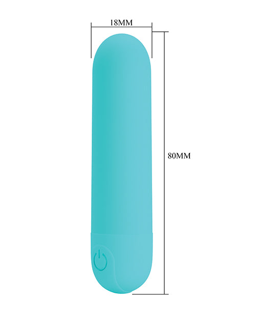 Charger l'image dans la visionneuse de la galerie, Pretty Love Stefan Mini Massager Bullet - Aqua