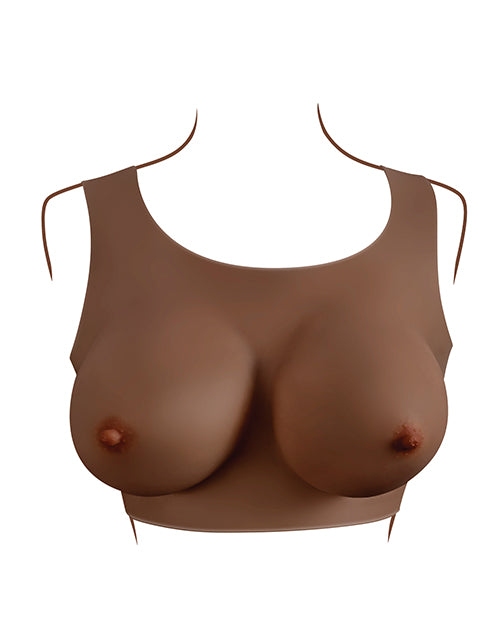Indlæs billede i gallerifremviser, Gender X Realistic Undergarments Plate D-Cup - Dark