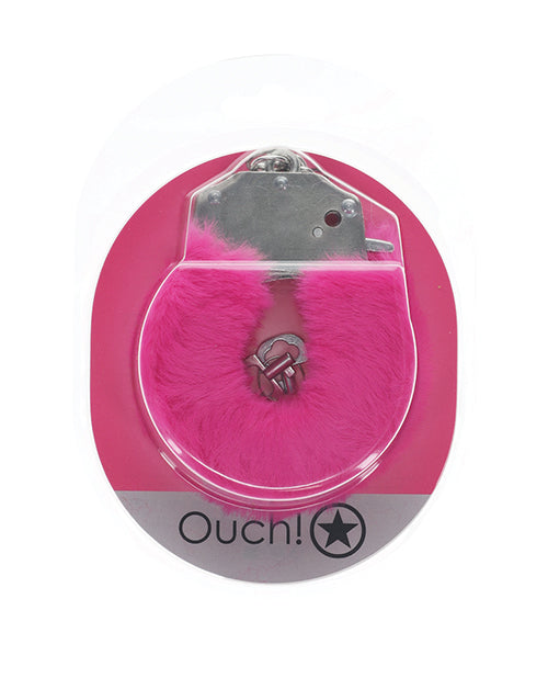 Ladda bilden i Galleri Viewer, Shots Ouch! Heavy-duty Fluffy Handcuffs - Pink
