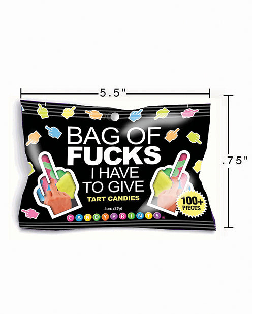 Cargue la imagen en el visor de la galería, Fucks I Have To Give Tart Candies - 100 pc Bag