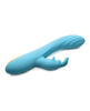 Carregue a imagem no visualizador da Galeria, Curve Toys Power Bunnies Snuggles 10x Silicone Rabbit Vibrator - Blue