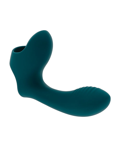 Încărcați imaginea în vizualizatorul Galerie, Playboy Pleasure Wrapped Around My Finger Multi Play Vibrator - Dark Teal