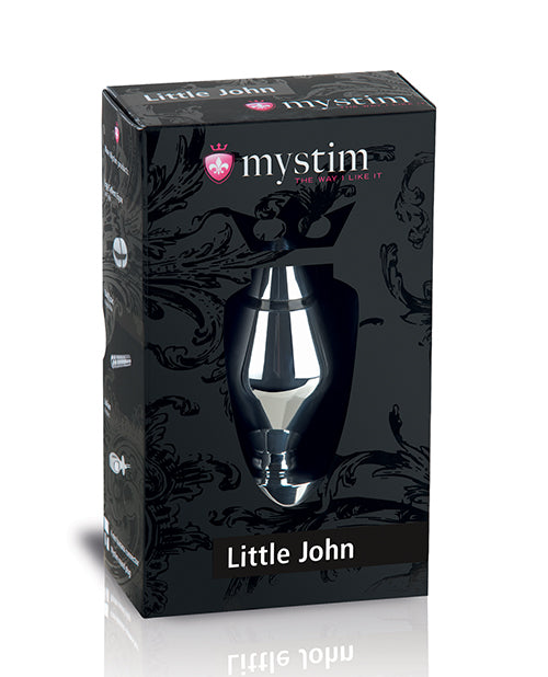 Carica l'immagine nel visualizzatore Galleria, Mystim Little John Buttplug Small Aluminum - Silver