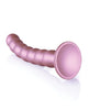 Load image into Gallery viewer, Shots Ouch 8" Beaded G-Spot Dildo - Rose Gold