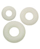 Bild in den Galerie-Viewer laden, Alpha Liquid Silicone Glow in the Dark Cock Ring - Set of 3