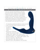 Załaduj obraz do przeglądarki galerii, Zero Tolerance By All Means Prostate Vibrator w/Remote Control - Blue