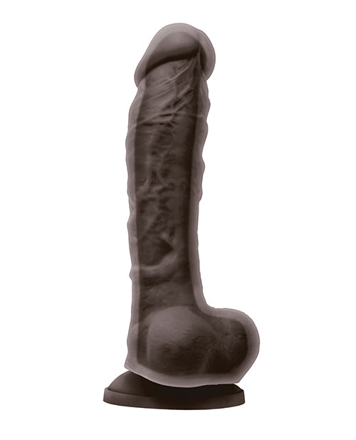 Afbeelding laden in Galerijviewer, Colours Dubbele Dichtheid 8" Dildo - Donkerbruin