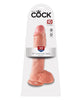 Cargue la imagen en el visor de la galería, King Cock 10" Pene con Testículos - Color Carne