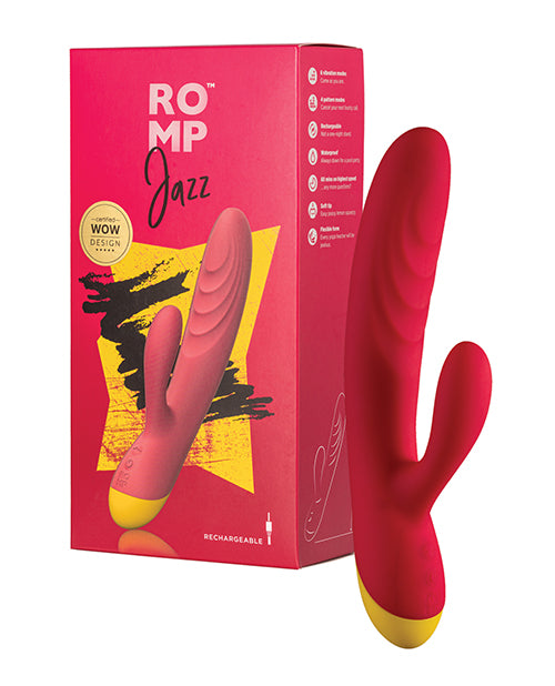 Załaduj obraz do przeglądarki galerii, Wibrator ROMP Jazz Rabbit - Berry